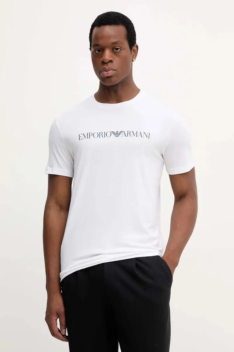 Emporio Armani T-shirt Uomo Nero 3840531