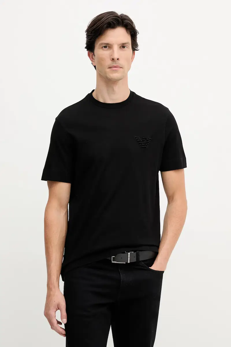Emporio Armani T-shirt Uomo Nero 3846536