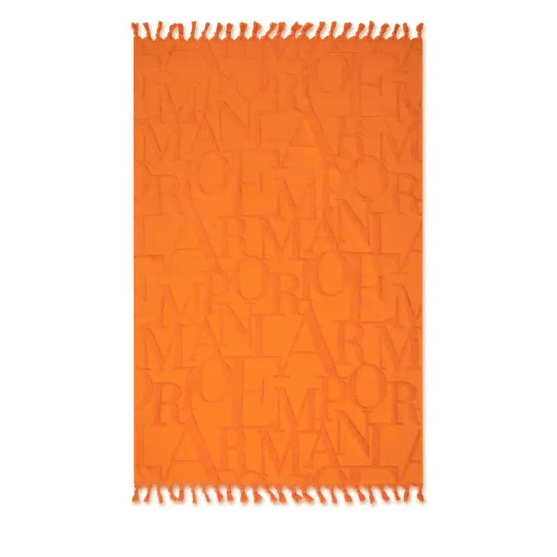 Telo da spiaggia Emporio Armani EX000022 AF12185 U3079 Arancione