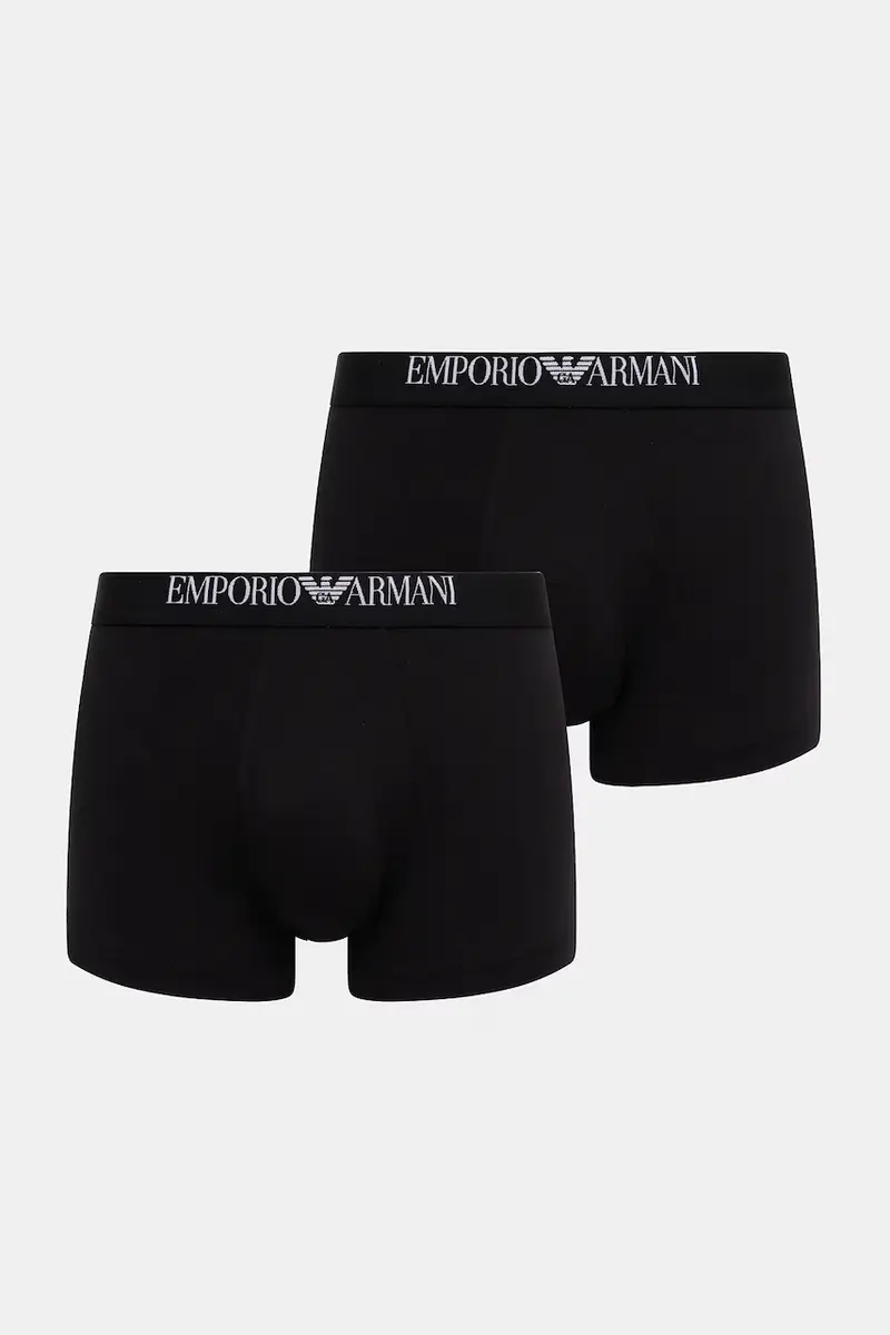boxer pacco da 2 colore nero EM000253 AF14134
