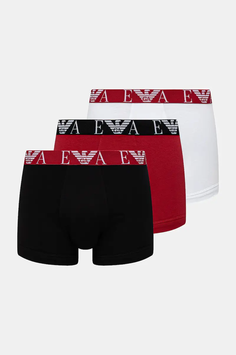 Emporio Armani Underwear Boxer Uomo Rosso 3667052