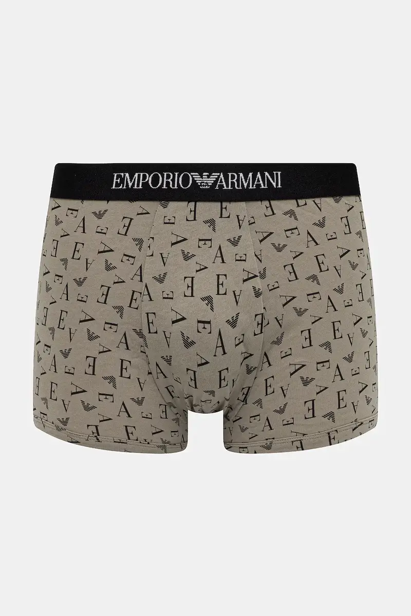 Emporio Armani Underwear Boxer Uomo Verde 3668967 miniatura 4