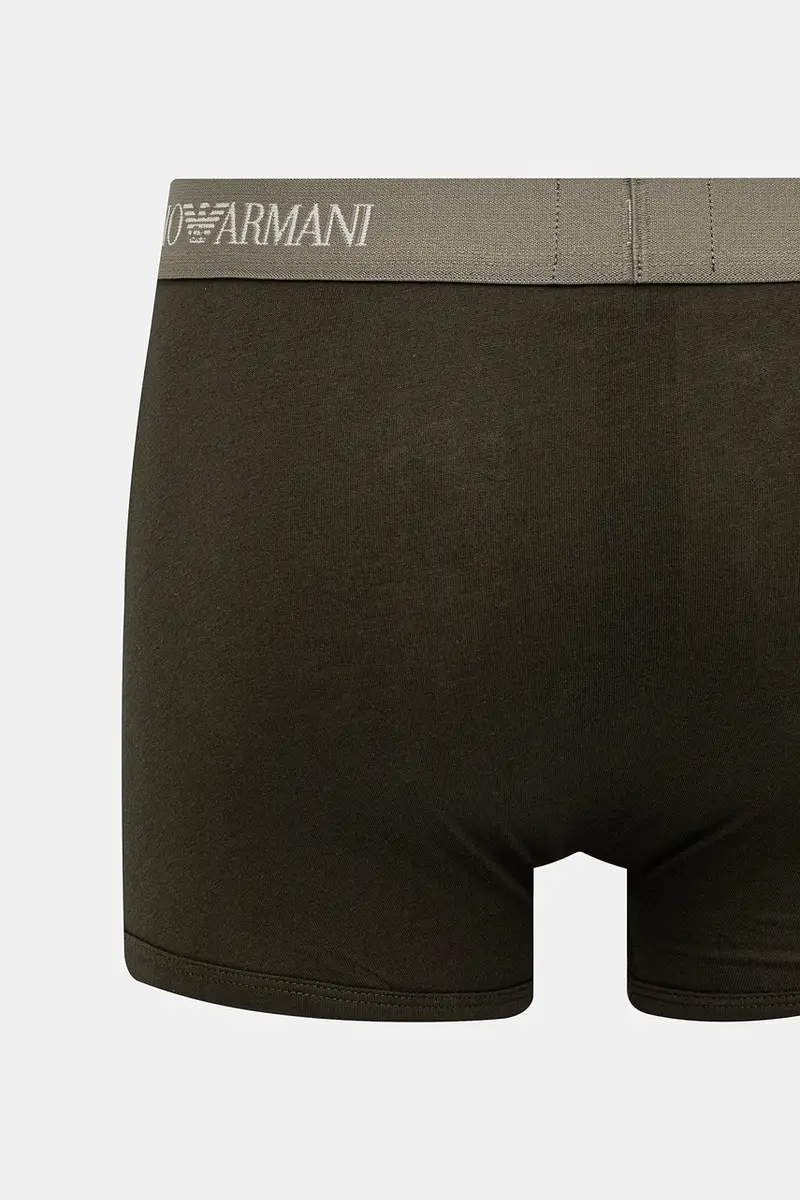Emporio Armani Underwear Boxer Uomo Verde 3668967 miniatura 5