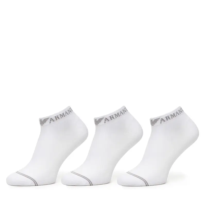 Calzini corti Emporio Armani Underwear EW000584 AF20515 M0172 Bianco