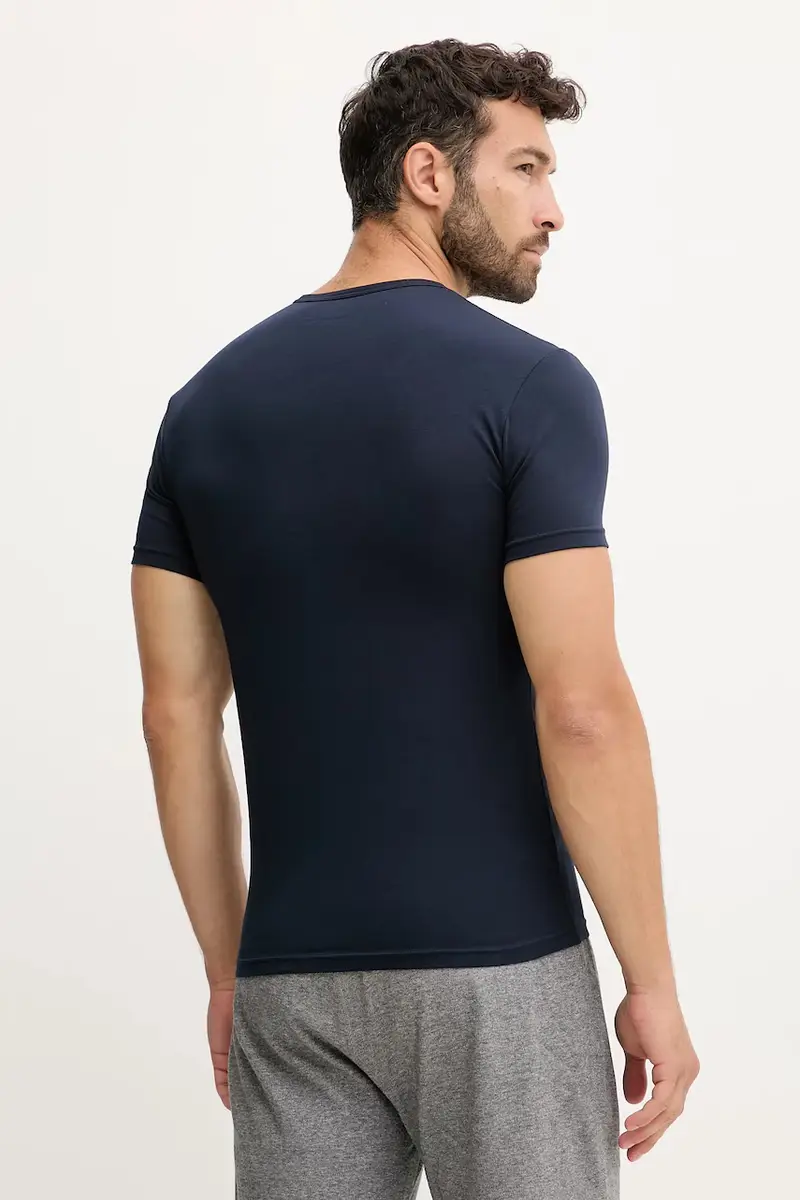 maglietta lounge pacco da 2 colore bianco EM001849 AF10778 miniatura 3