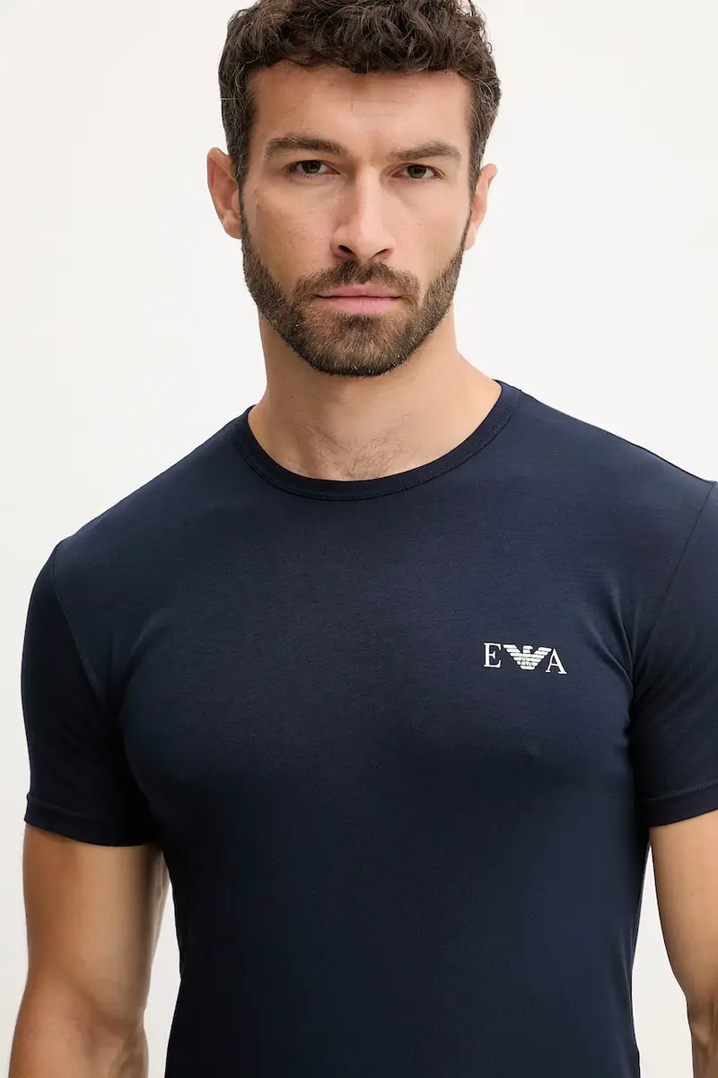 maglietta lounge pacco da 2 colore bianco EM001849 AF10778 miniatura 4