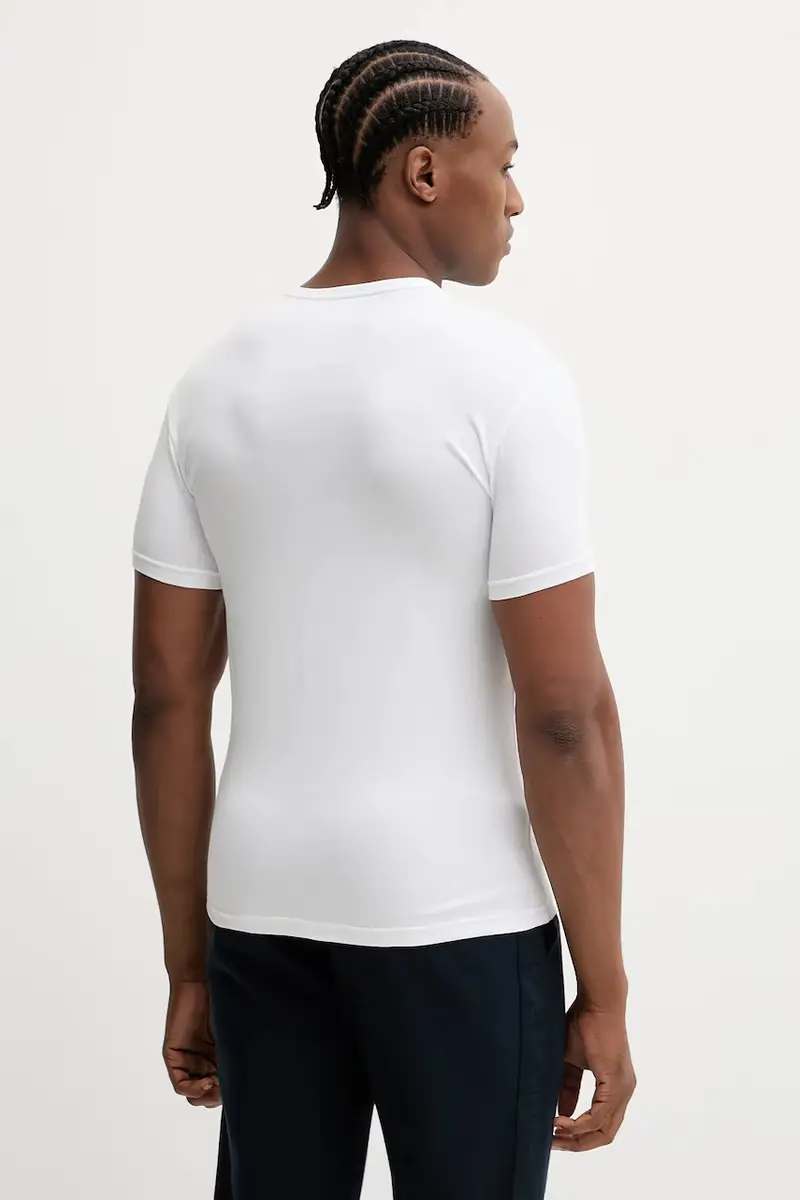 maglietta lounge pacco da 2 uomo colore bianco EM001849 AF14131 miniatura 2