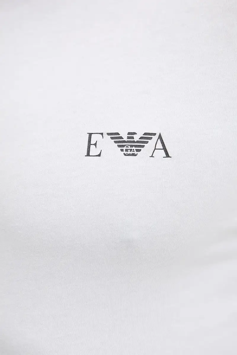 maglietta lounge pacco da 2 uomo colore bianco EM001849 AF14131 miniatura 4