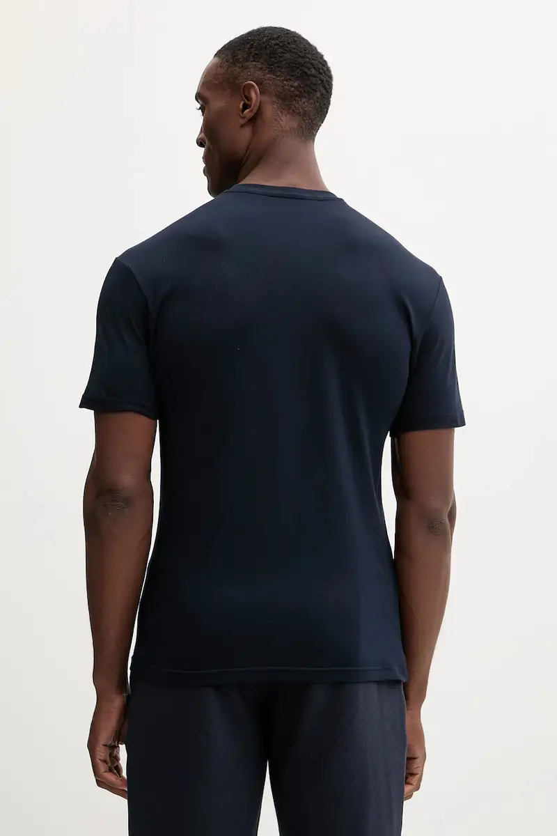 maglietta lounge uomo colore blu navy EM000379 AF14989 miniatura 3