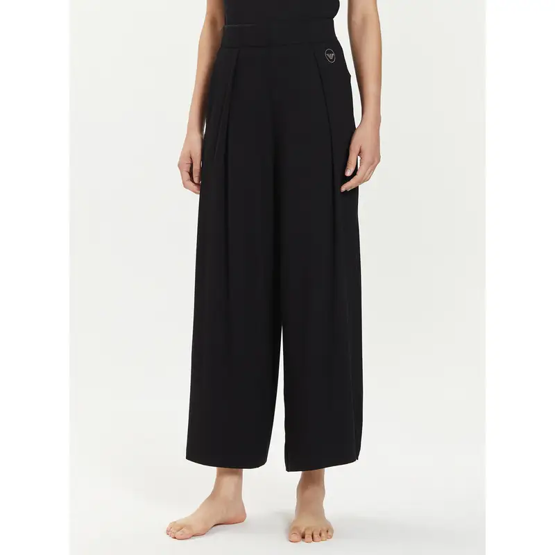 Pantalone del pigiama 164850 4R224 00020 Nero Relaxed Fit