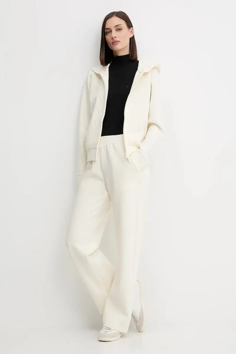 pantaloni lounge donna colore beige EW001906 AF15357 miniatura 2