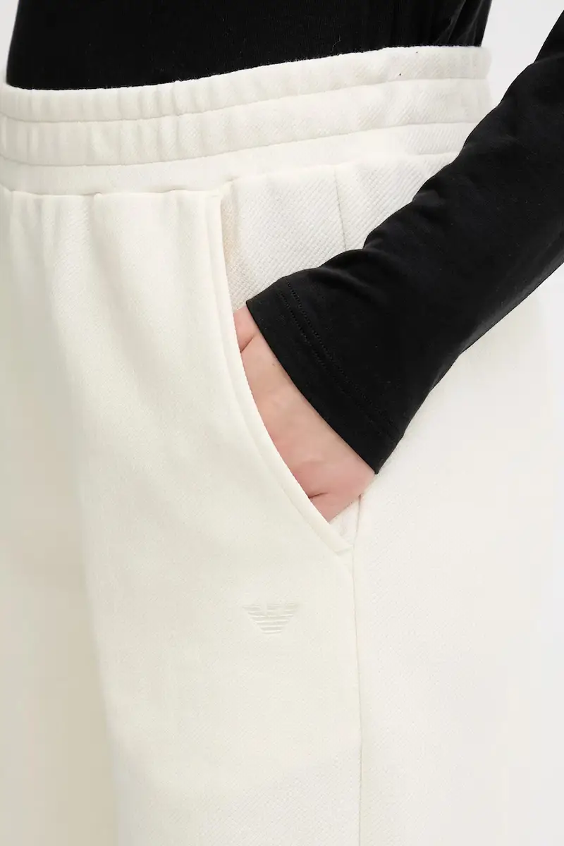 pantaloni lounge donna colore beige EW001906 AF15357 miniatura 4