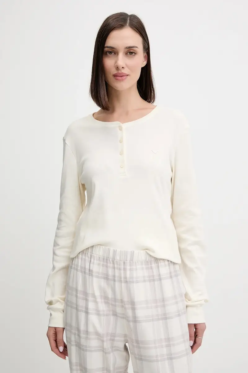 pigiama donna colore beige EW001984 AF15372 miniatura 2