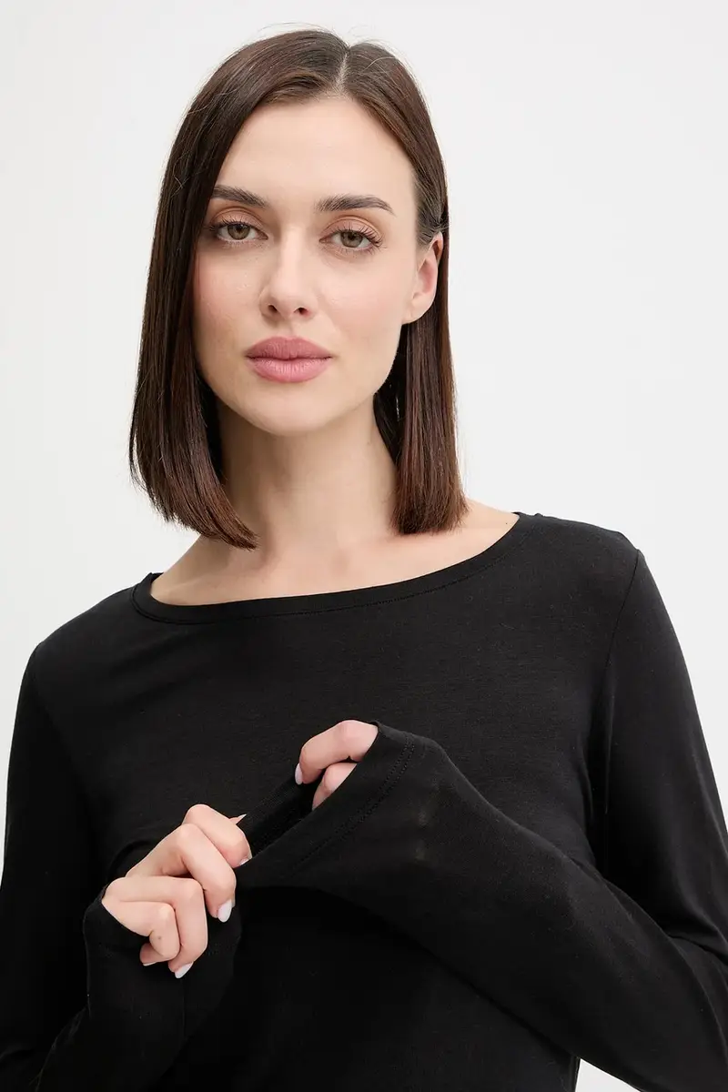 pigiama donna colore nero EW002493 AF15361 miniatura 5