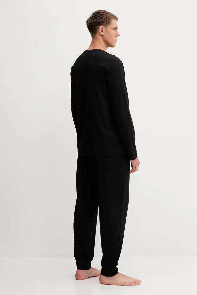 pigiama uomo colore nero EM000616 AF14978 miniatura 2