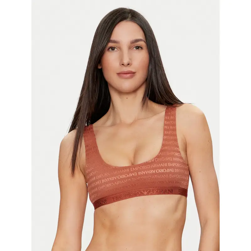 Emporio Armani Underwear Top Marrone 3204238