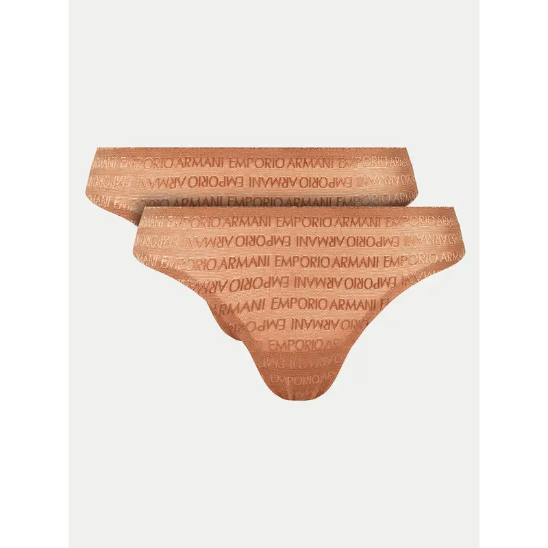 Set di 2 perizomi 163333 3F204 01656 Marrone