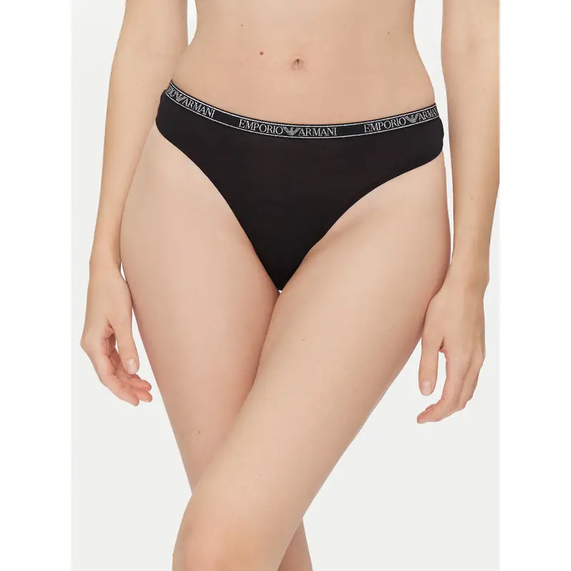 Set di 2 perizomi EW000402 AF10889 MC005 Nero