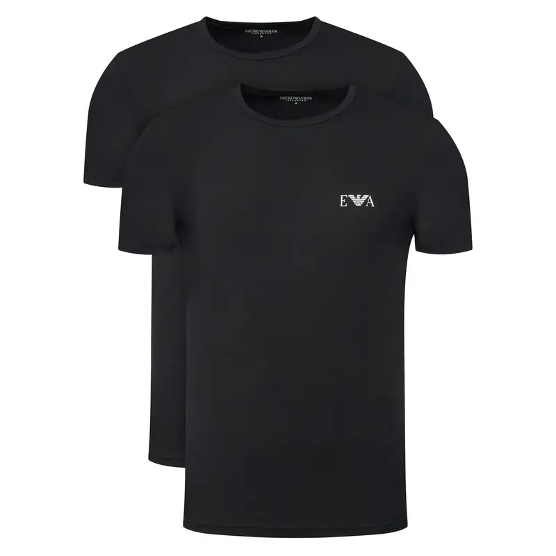 Set di t-shirt EM001849 AF14131 MC005 Nero Fitted Fit
