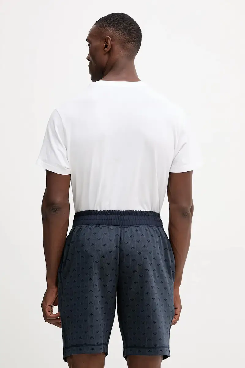 shorts lounge uomo colore blu navy EM000495 AF14992 miniatura 2