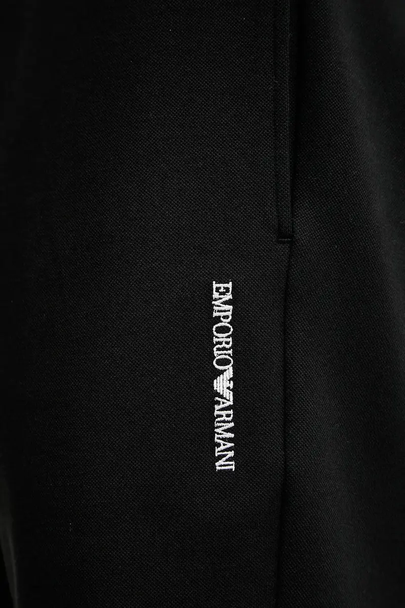 shorts lounge uomo colore nero EM000495 AF10790 miniatura 4