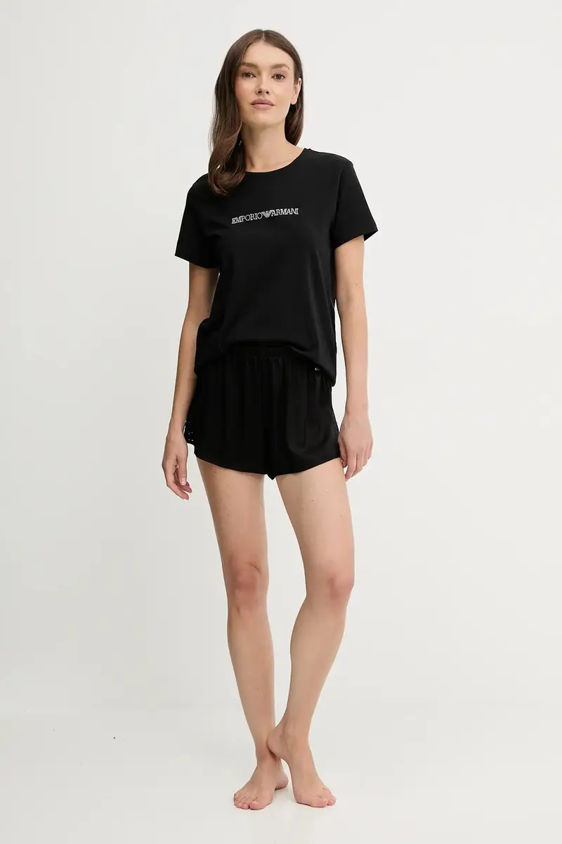 Emporio Armani Underwear T-shirt Donna Nero 3778119 miniatura 2