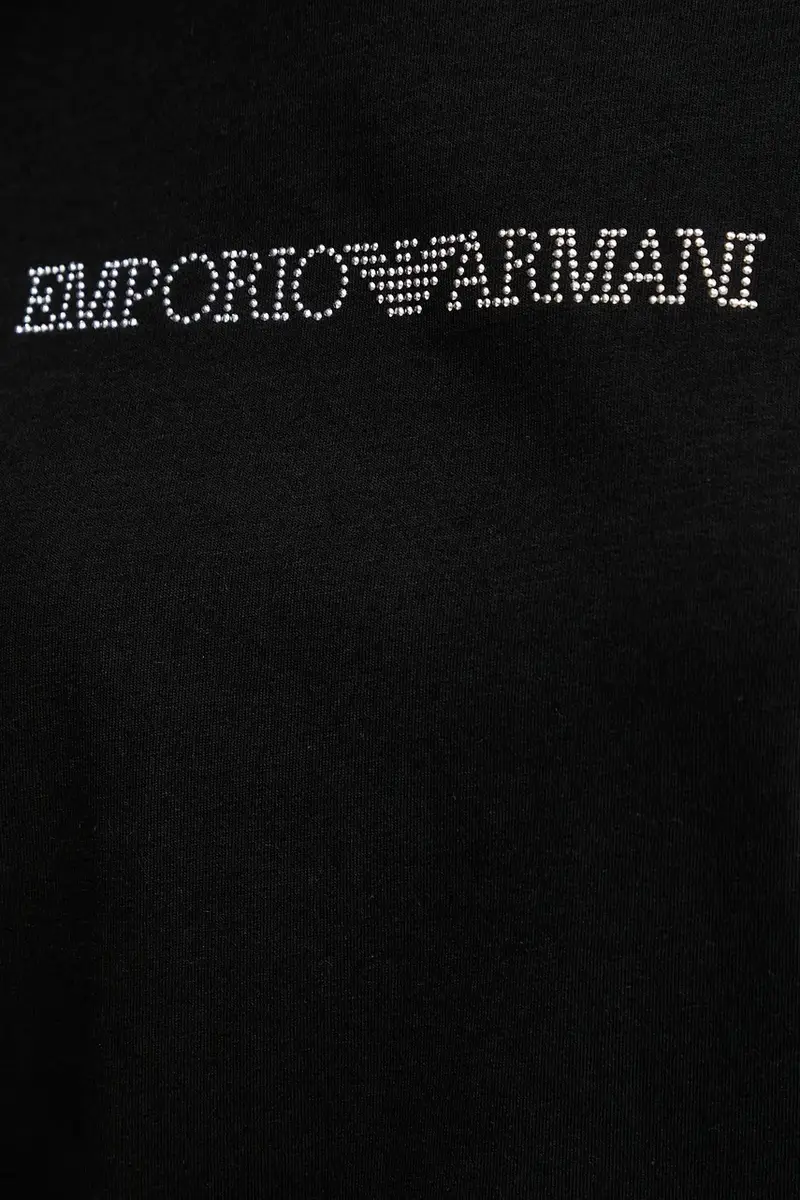 Emporio Armani Underwear T-shirt Donna Nero 3778119 miniatura 5