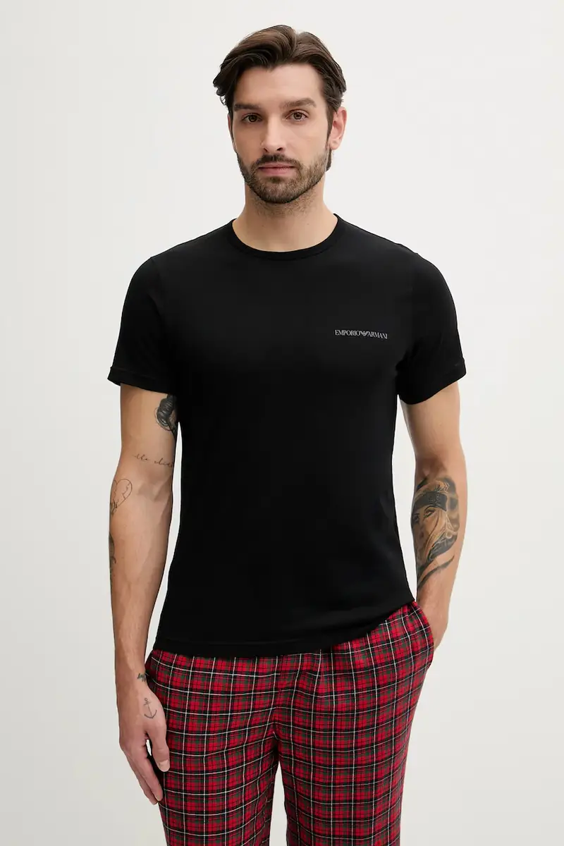 Emporio Armani Underwear T-shirt Uomo Nero 3919879