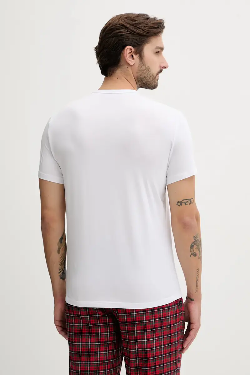 Emporio Armani Underwear T-shirt Uomo Bianco 3918602 miniatura 3