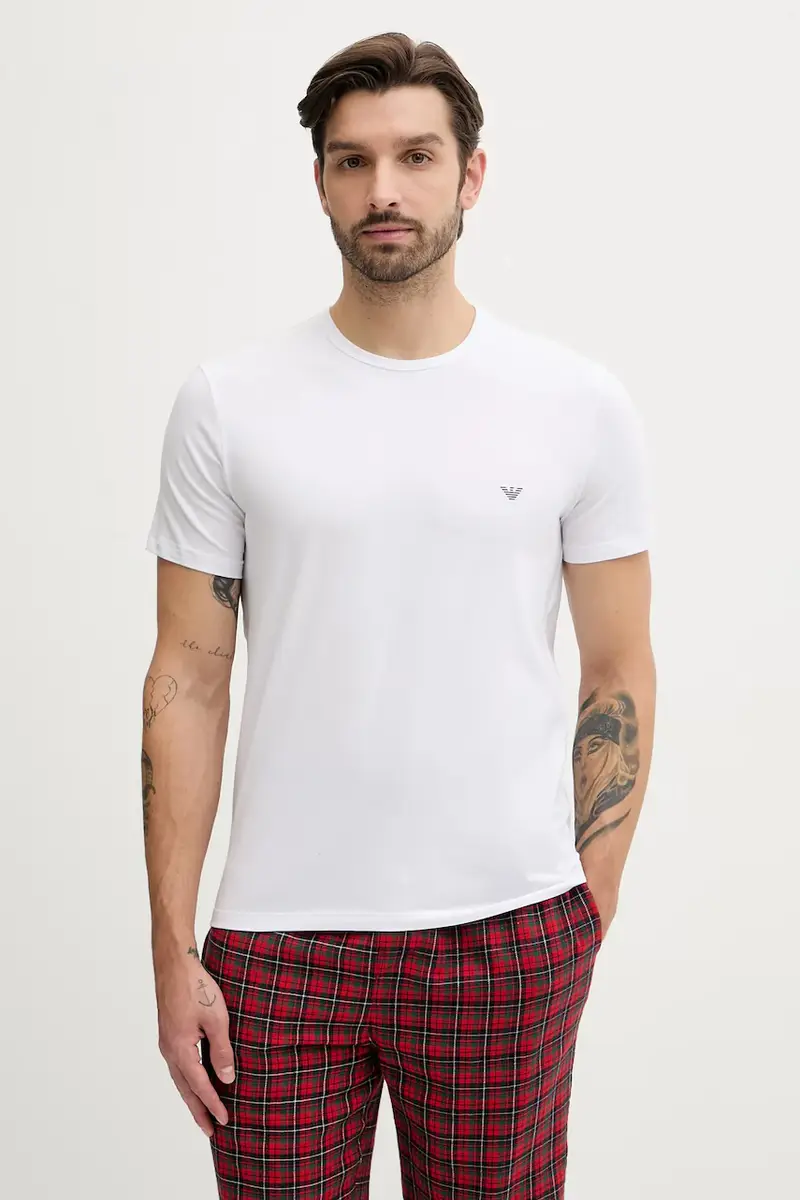 Emporio Armani Underwear T-shirt Uomo Bianco 3918602