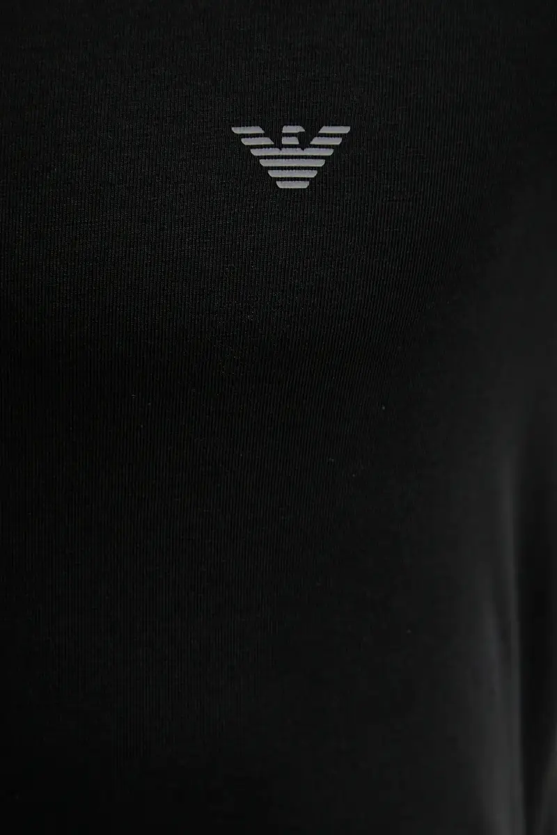 Emporio Armani Underwear T-shirt Uomo Nero 3646854 miniatura 5