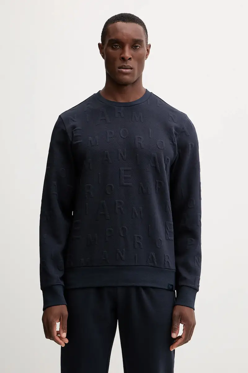 tuta lounge uomo colore blu navy EM001922 AF15006 miniatura 2