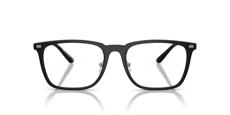 Emporio Armani Unisex EA3263D 5001 Montature da vista Iniettato Nero Trasparente Pillow Normale miniatura 2