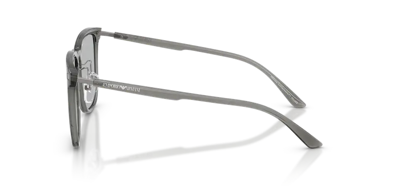 Emporio Armani Unisex EA4255D 502987 Occhiali da sole Iniettato Grigio Grigio Geometrica Normale miniatura 3