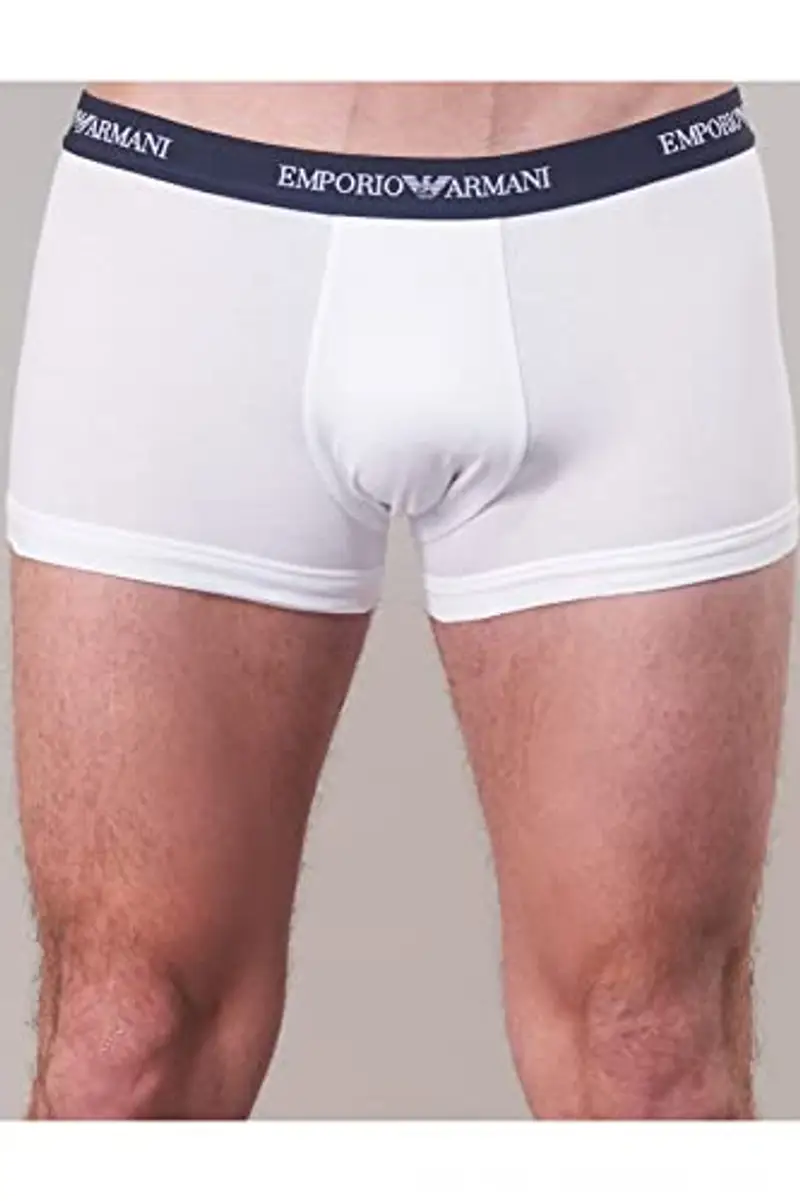 Emporio Armani Boxer Uomo Bianco 1602195 miniatura 2