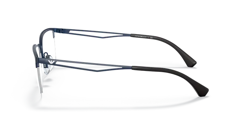 Emporio Armani Uomo EA1116 3018 Montature da vista Metallo Blu Squadrata miniatura 3