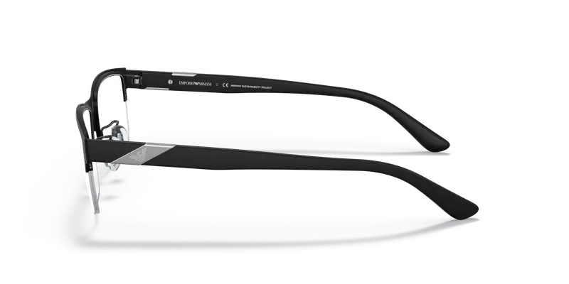 Emporio Armani Uomo EA1129 3001 Montature da vista Metallo Nero Squadrata miniatura 3