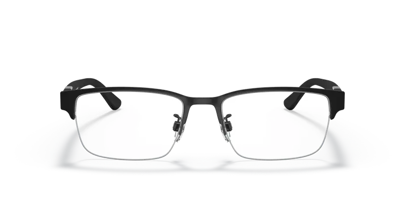 Emporio Armani Uomo EA1129 3001 Montature da vista Metallo Nero Trasparente Squadrata Normale miniatura 2