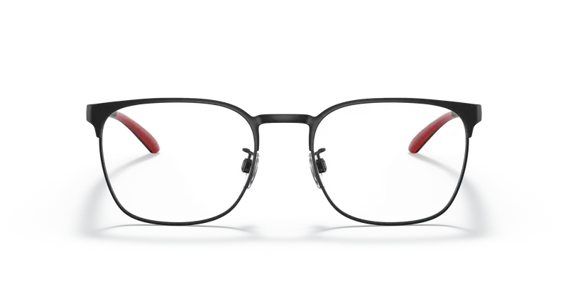 Emporio Armani Uomo EA1135D 3001 Montature da vista Metallo Nero Trasparente Pillow Normale miniatura 2