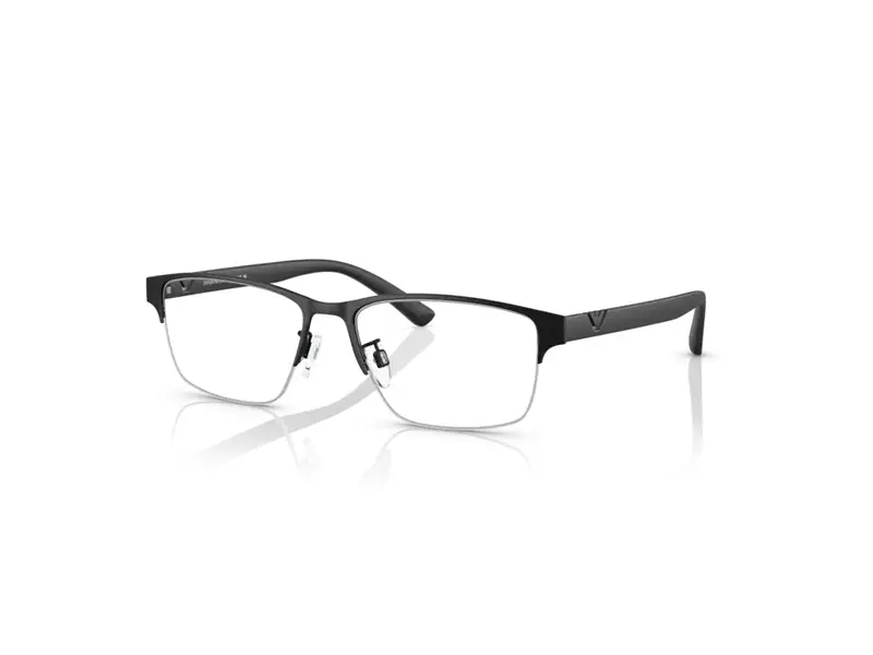 Emporio Armani Uomo EA1138  3001 Montature da vista Metallo Nero Trasparente Pillow Normale