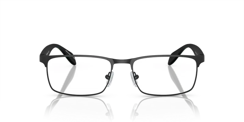 Emporio Armani Uomo EA1149 3001 Montature da vista Metallo Nero Trasparente Squadrata Normale miniatura 2