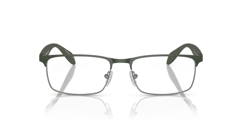 Emporio Armani Uomo EA1149 3367 Montature da vista Metallo Verde Trasparente Squadrata Normale miniatura 2