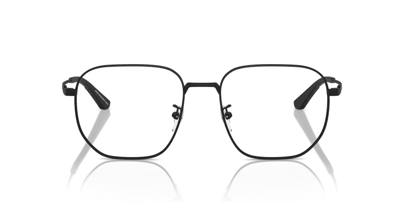 Emporio Armani Uomo EA1159D 3001 Montature da vista Metallo Nero Trasparente Pilot Normale miniatura 2