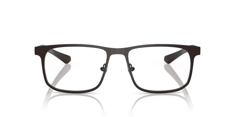 Emporio Armani Uomo EA1163 3390 Montature da vista Metallo Marrone Trasparente Squadrata Normale miniatura 2