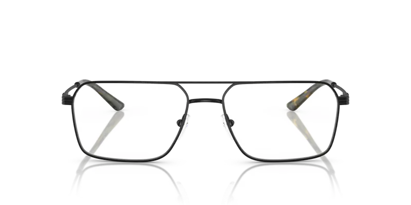 Emporio Armani Uomo EA1166 3001 Montature da vista Metallo Nero Trasparente Squadrata Normale miniatura 2