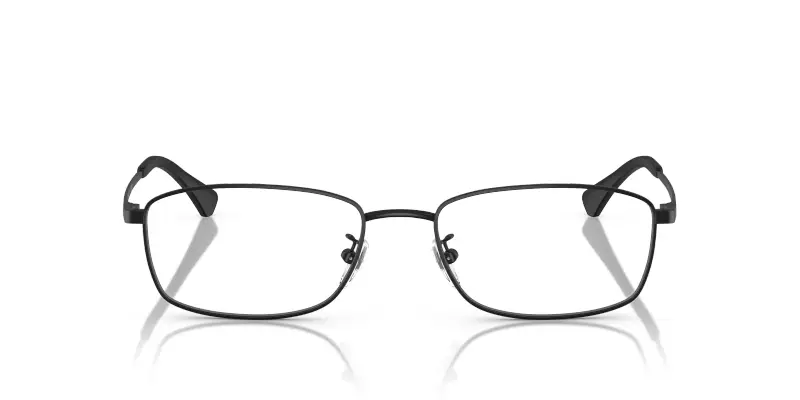 Uomo EA1169D 3001 Montature da vista Metallo Nero Trasparente Pillow Normale miniatura 3