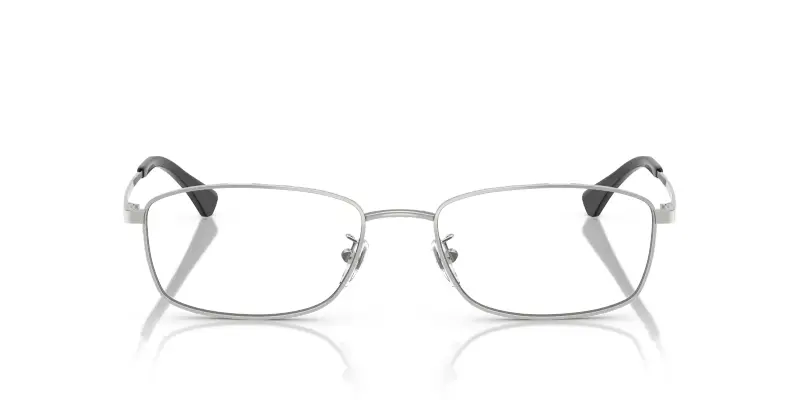 Uomo EA1169D 3015 Montature da vista Metallo Argento Trasparente Pillow Normale miniatura 3