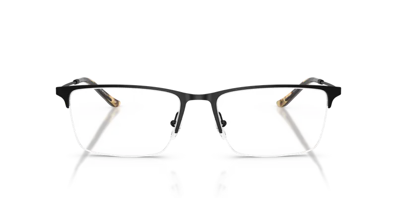 Emporio Armani Uomo EA1171 3001 Montature da vista Metallo Nero Trasparente Squadrata Normale miniatura 2