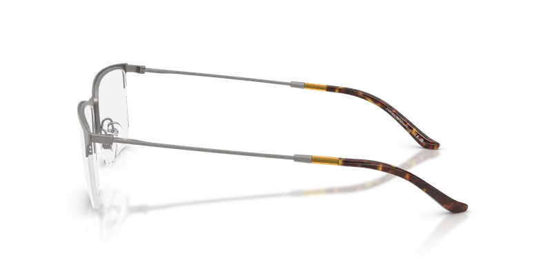 Emporio Armani Uomo EA1171 3003 Montature da vista Metallo Grigio Trasparente Squadrata Normale miniatura 3