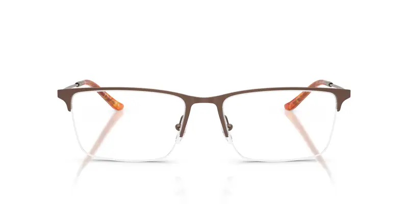 Emporio Armani Uomo EA1171 3004 Montature da vista Metallo Bronzo Trasparente Squadrata Normale miniatura 2